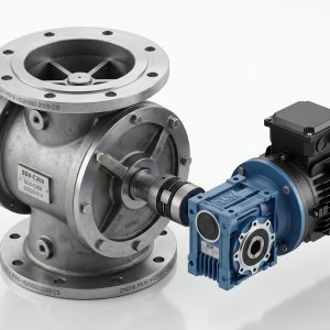 Doebritz Corn Flour Star Discharge Valve: Cast Stainless Steel - Minimal Air Leakage for Hygienic Food Lines