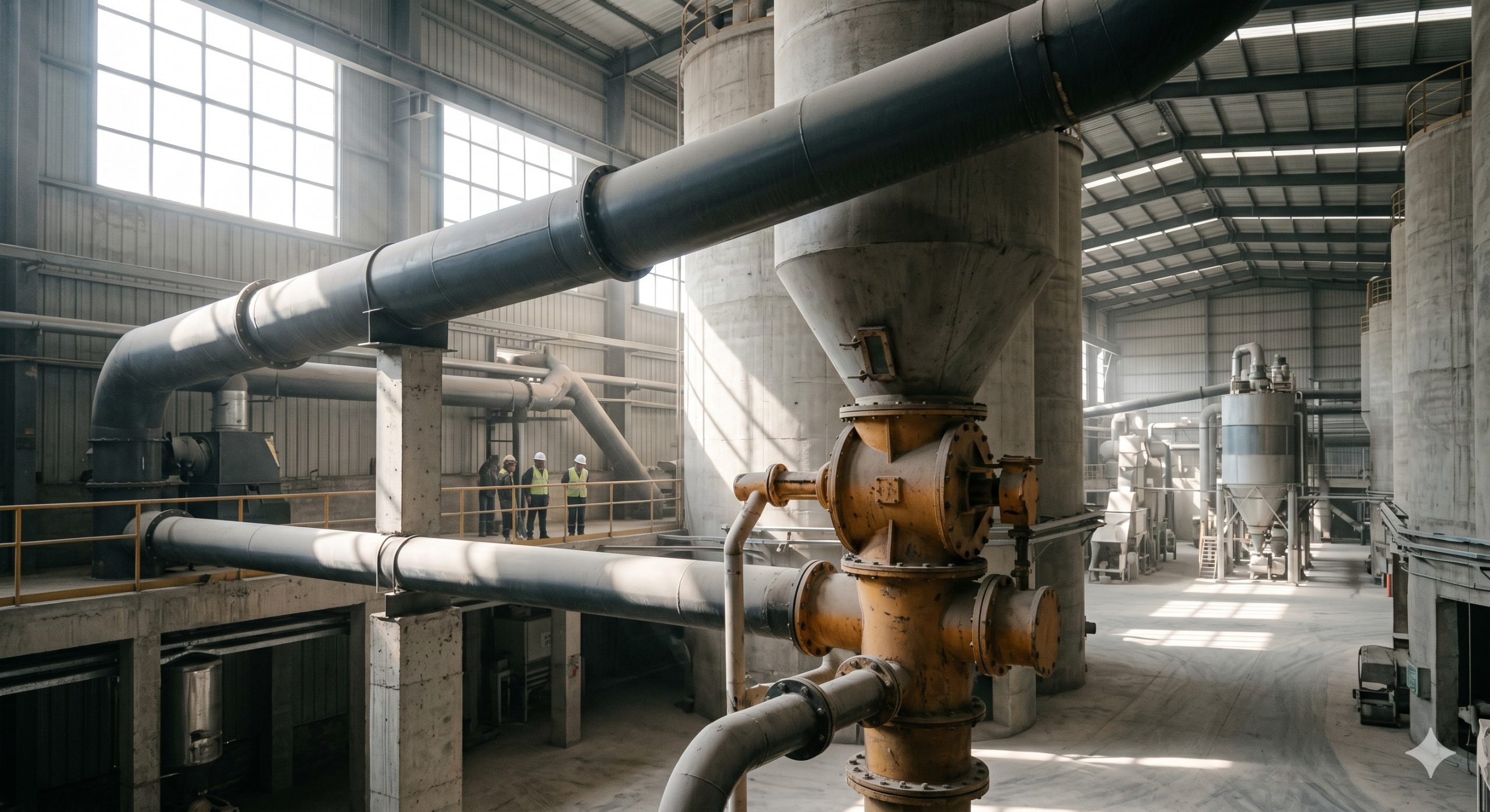 Manufacturer Supply: Doebritz Carbon Steel Painted Airlock Feeder | Heavy-Duty Rotary Valve scenario 1