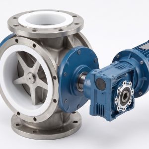 Doebritz PTFE Star discharge valve | Heavy-Duty Rotary Airlock Valve with PTFE Lining & ATEX Certification