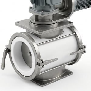 Manufacturer Supply: Doebritz PTFE Quick-release Airlock Valve | Heavy-Duty Rotary Valve for Corrosive Bulk Solids
