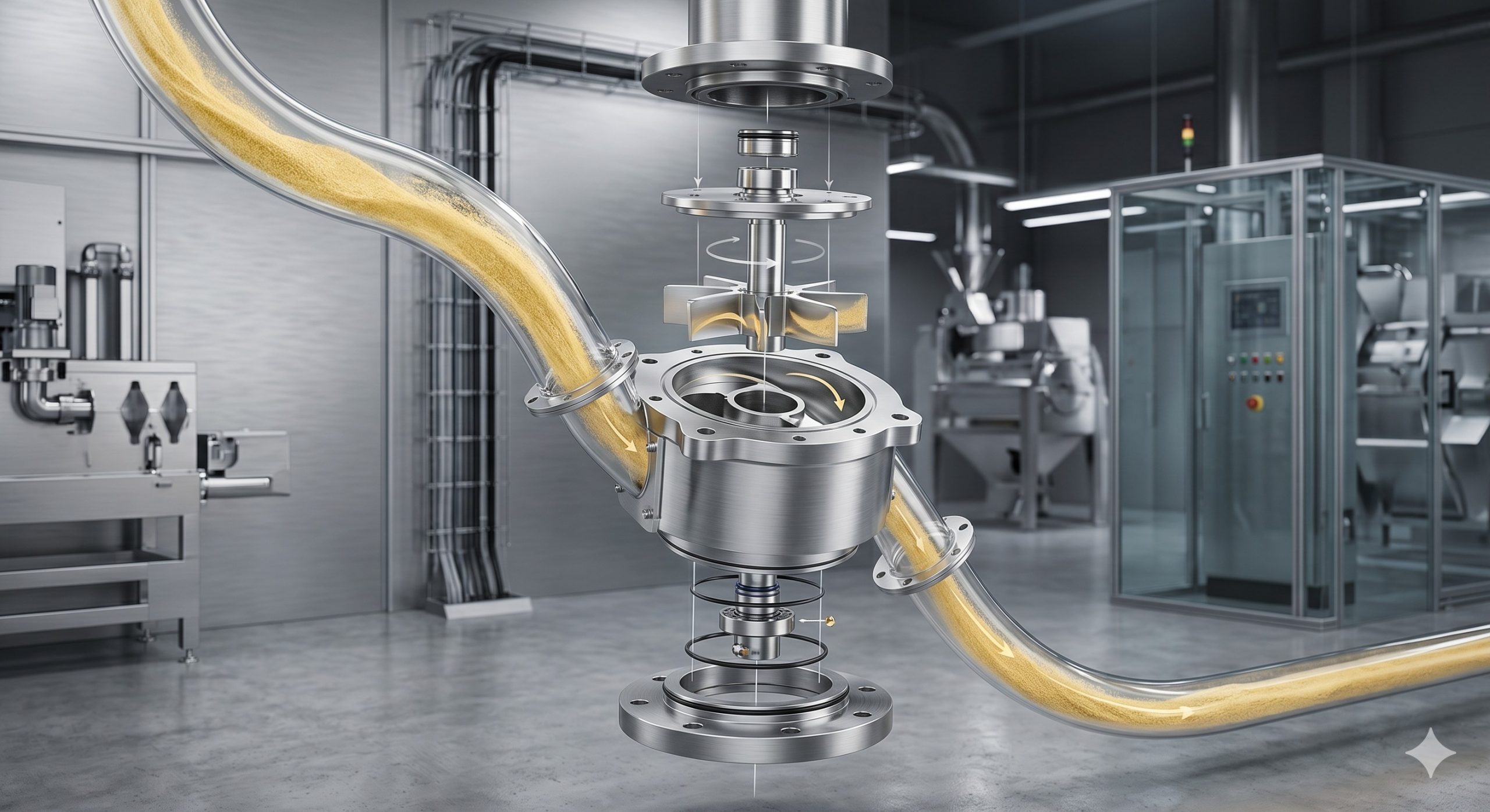 Doebritz Wheat Flour Star Discharge Valve | ATEX Zone 20/21 Certified & CNC-Machined Clearances Down to 0.1mm scenario 2