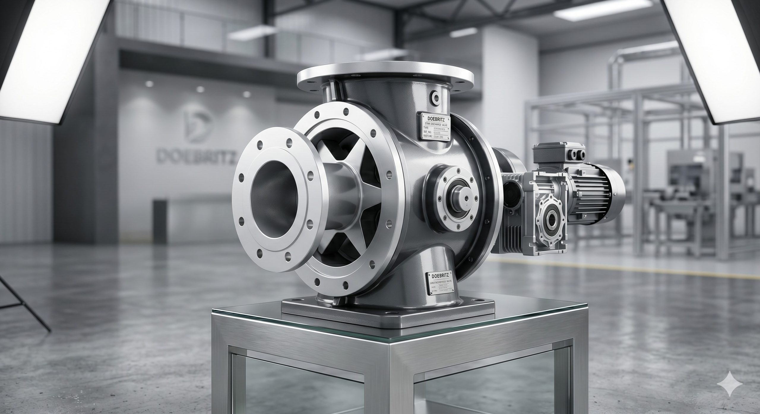 Doebritz Corn flour Star discharge valve - Official Technical Overview & Datasheet details