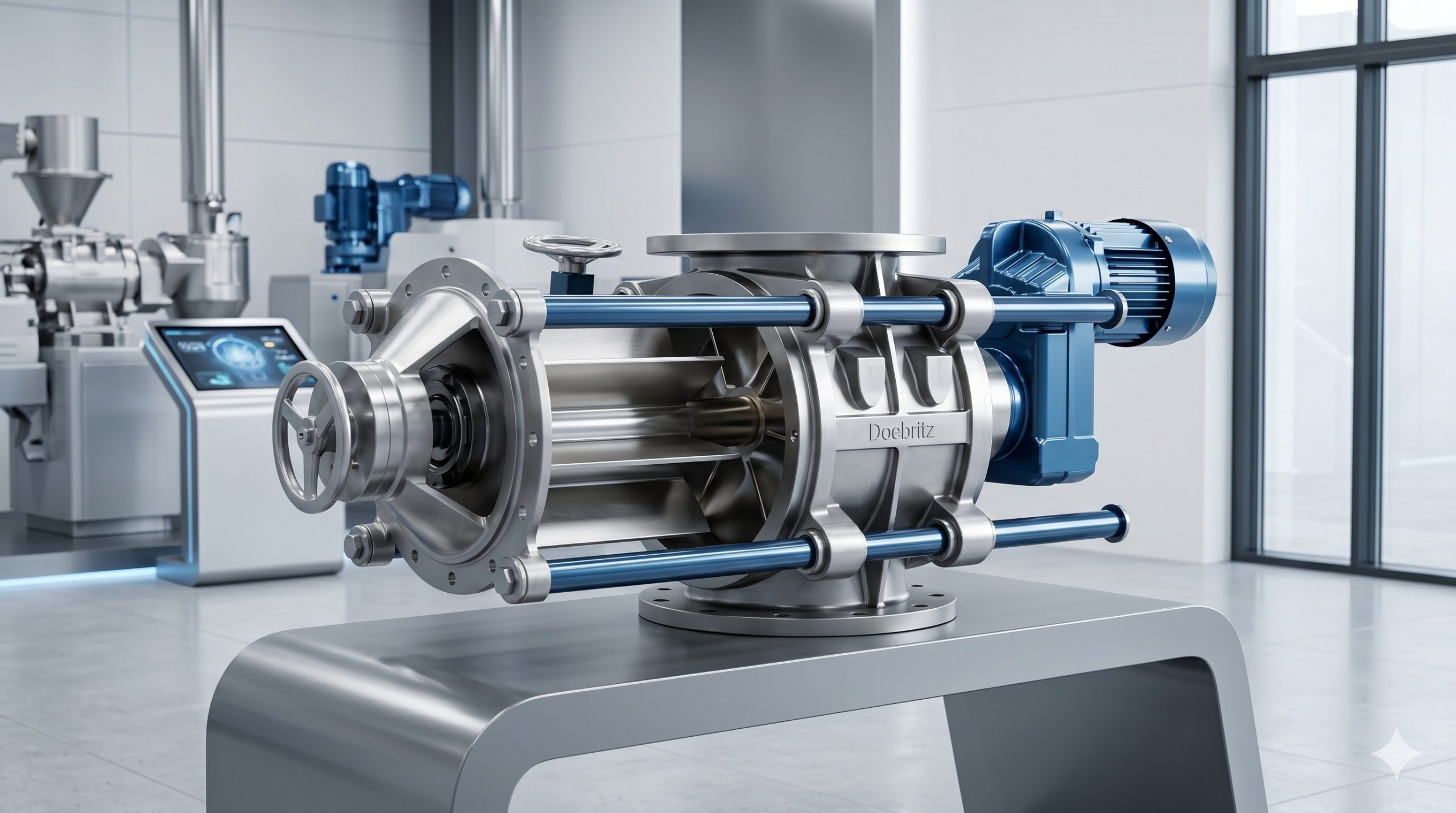 Doebritz Flour Star discharge valve - Official Technical Overview & Datasheet details