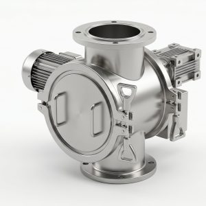 Quick-Clean Demountable Valve: Doebritz PE Quick-release airlock valve | Sanitary Processing Standard