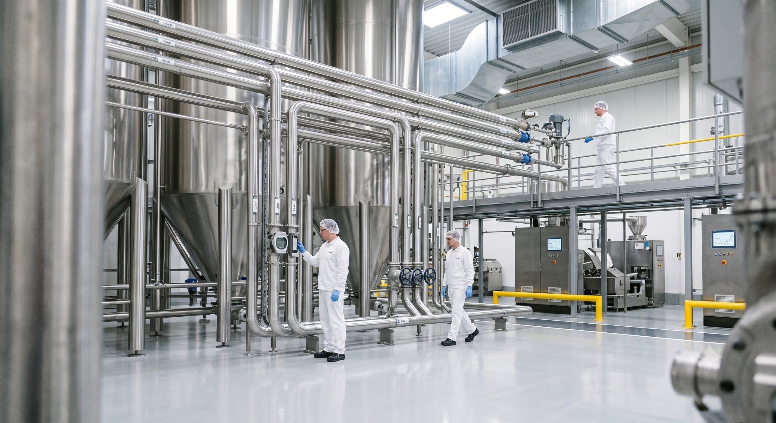 FDA Compliance in Material Handling: Quick-Clean and Demountable Starch Quick-release airlock valve details