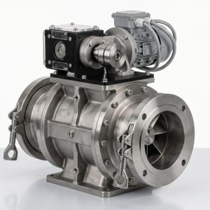 Doebritz DBR-1237 Baking Products Star Discharge Valve | Sanitary Quick-Release Rotary Valve for Food Processing