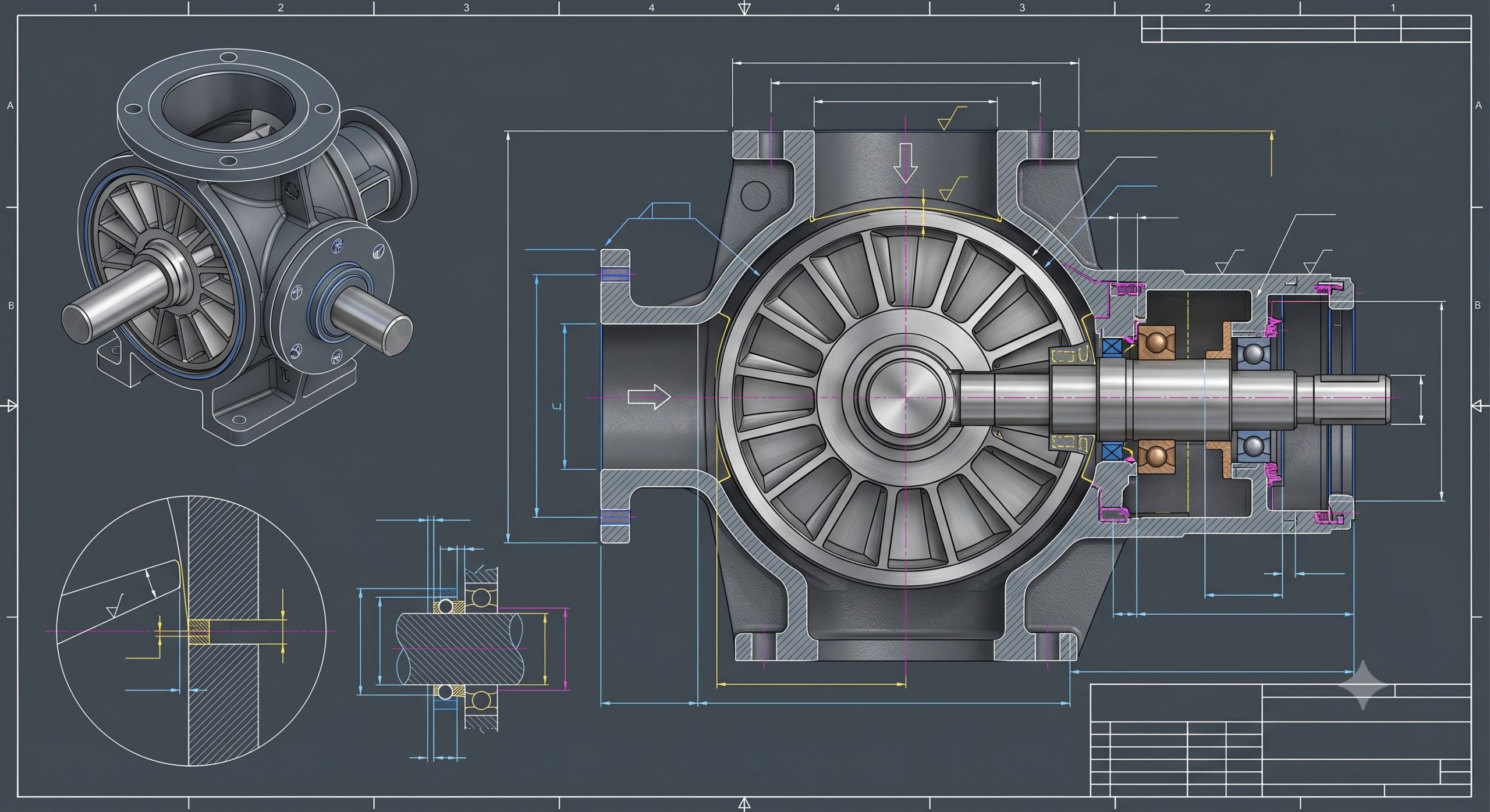 FDA Compliance in Material Handling: Quick-Clean and Demountable Biscuits Quick-release rotary valve details