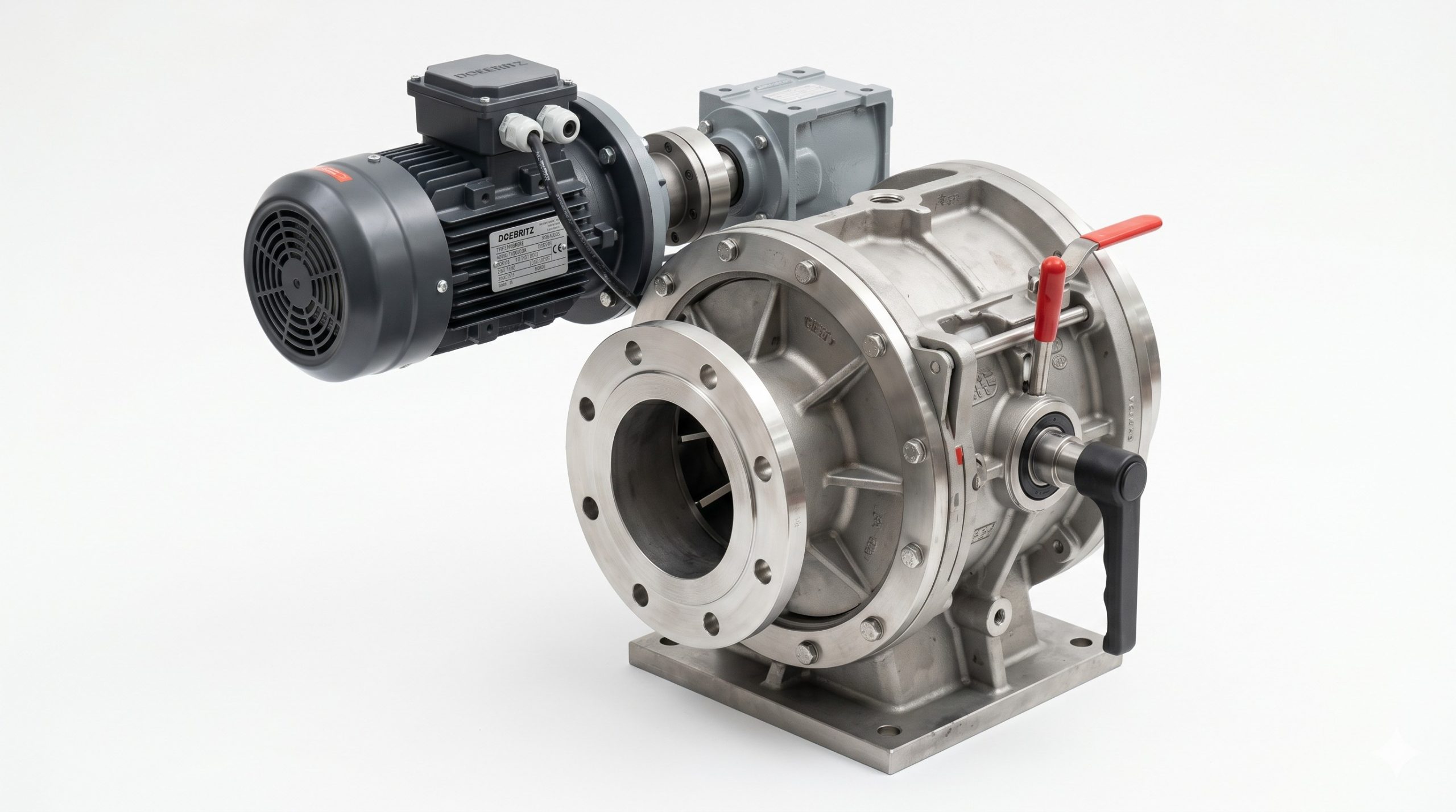 Quick-Clean Demountable Valve: Doebritz Biscuits Quick-release rotary valve | Sanitary Processing Standard