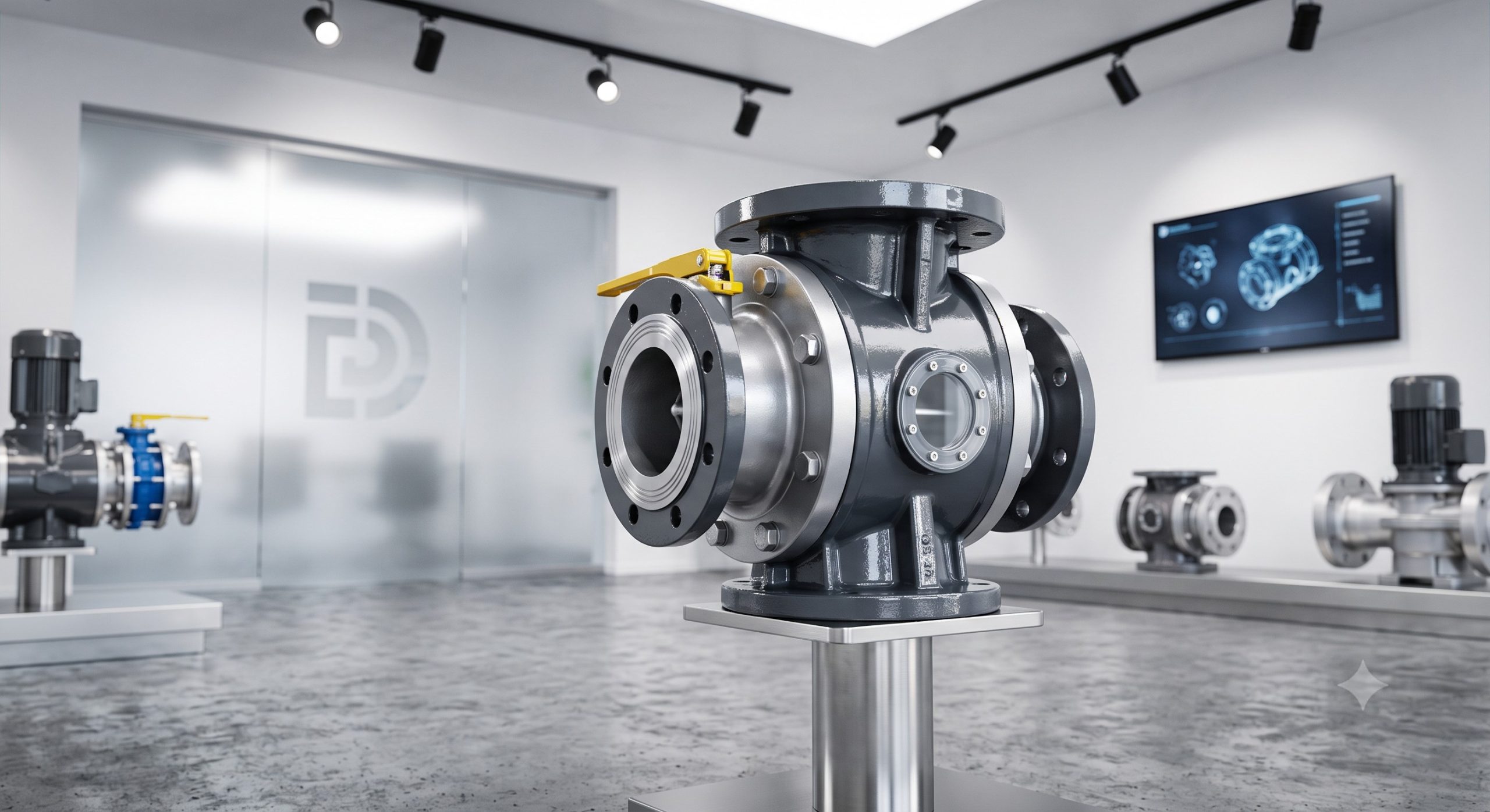 Doebritz DBR-1237 Gravity Quick-Release Rotary Valve - Official Technical Overview & Datasheet details