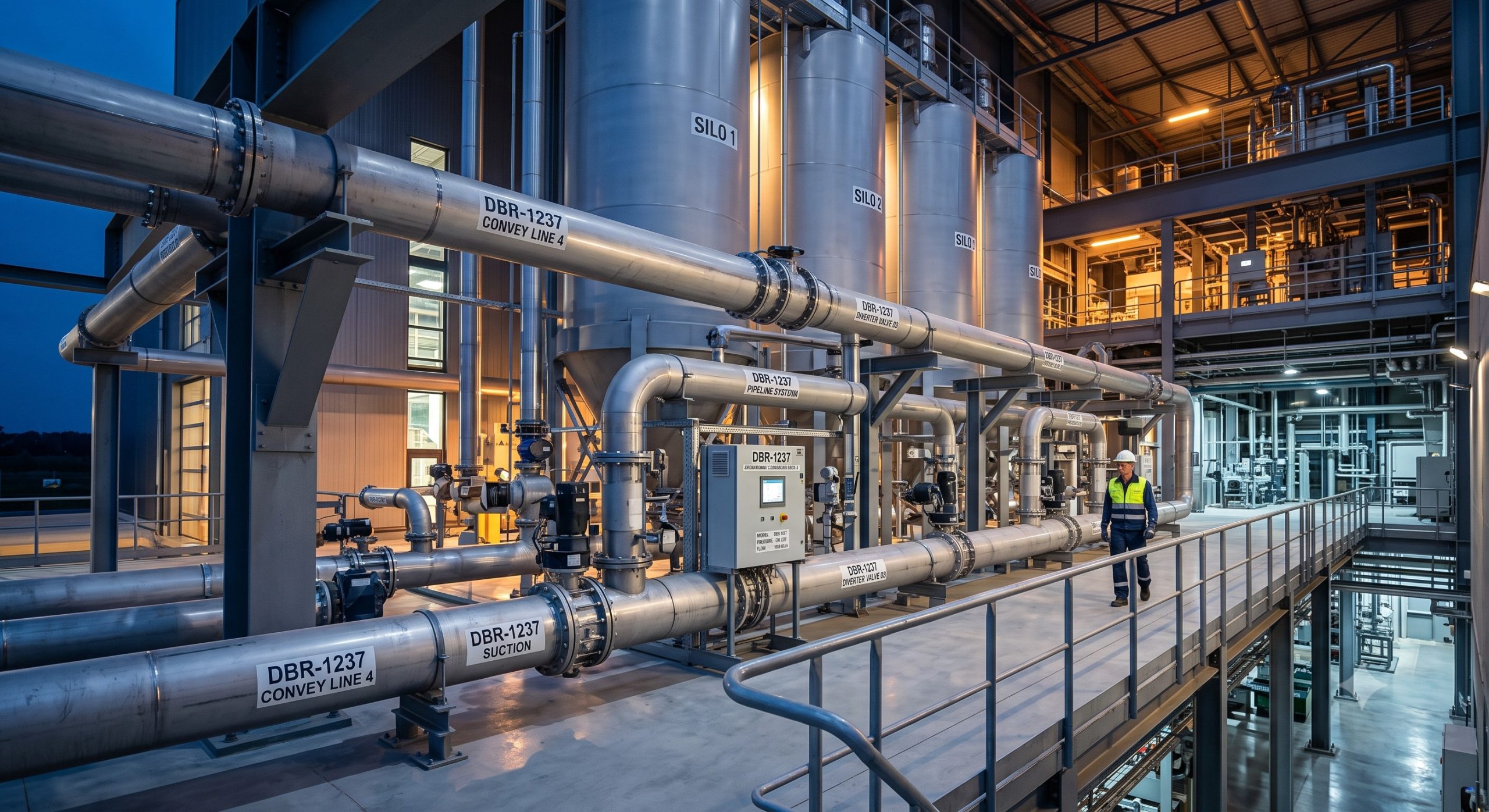 ATEX Zone 20/21 Compliant Valve: Doebritz DBR-1237 | Certified Explosion Safety scenario 1