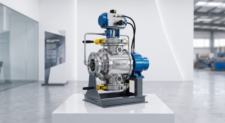 Doebritz DBR-1237 Gravity Quick-Release Rotary Valve – Official Technical Overview & Datasheet