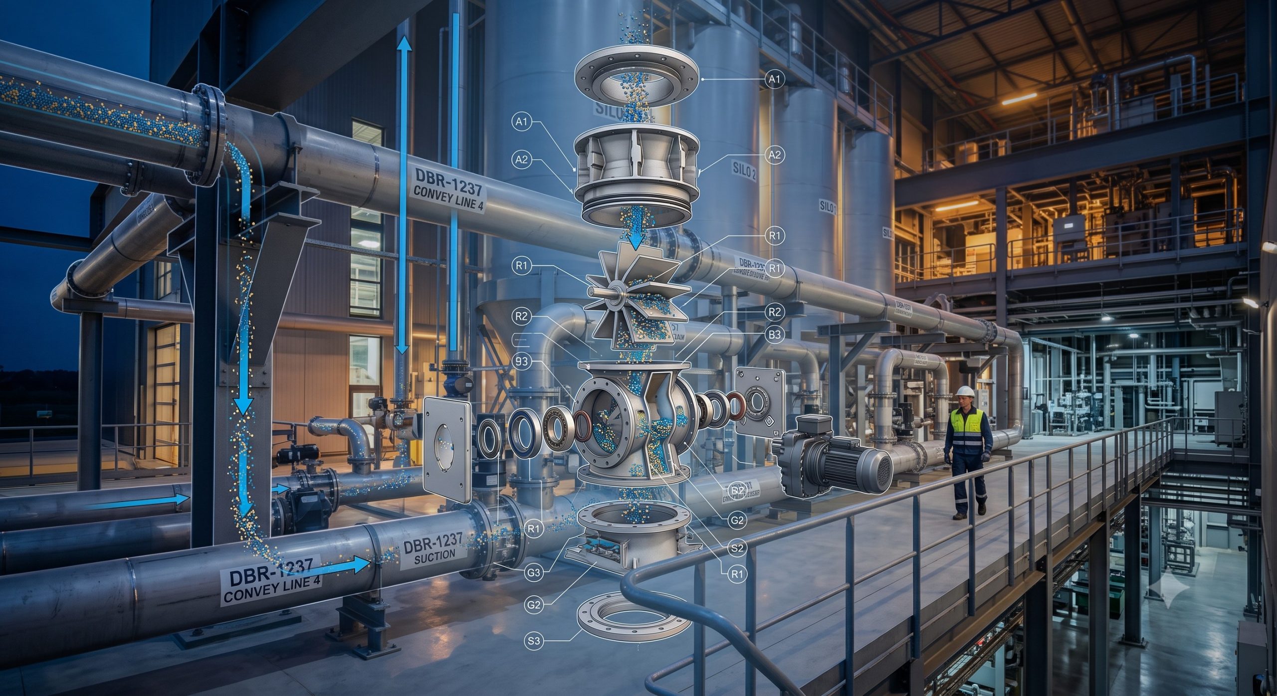 ATEX Zone 20/21 Compliant Valve: Doebritz DBR-1237 | Certified Explosion Safety scenario 2