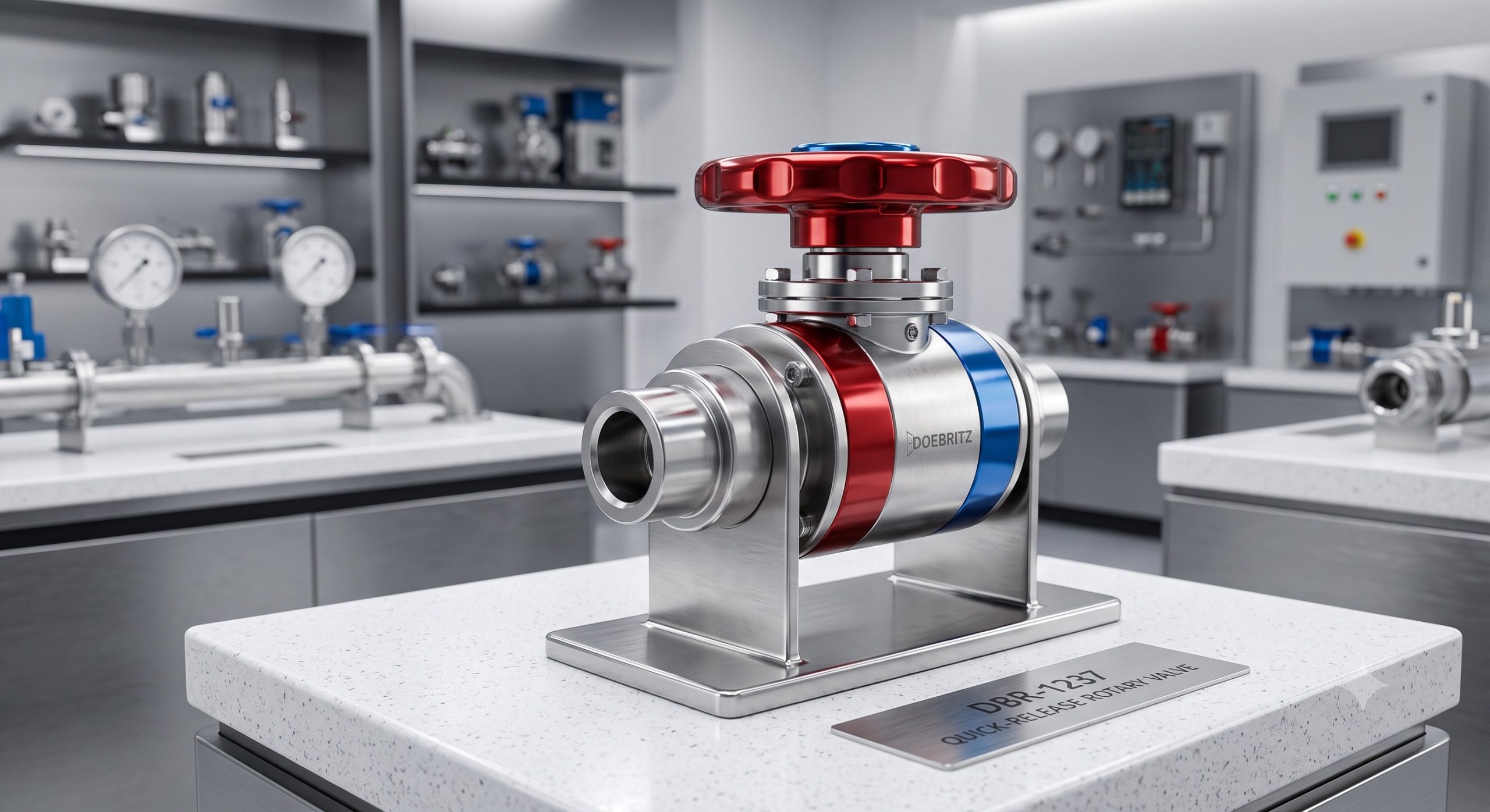 Doebritz Quick-Release Rotary Valve - Official Technical Overview & Datasheet details
