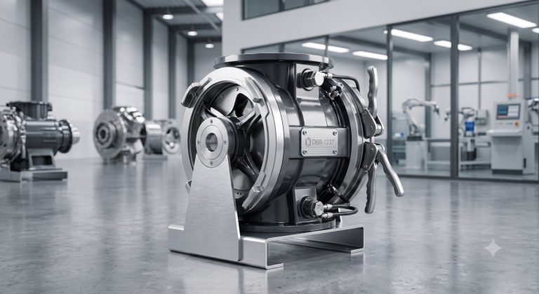 Doebritz Quick-Release Rotary Valve – Official Technical Overview & Datasheet