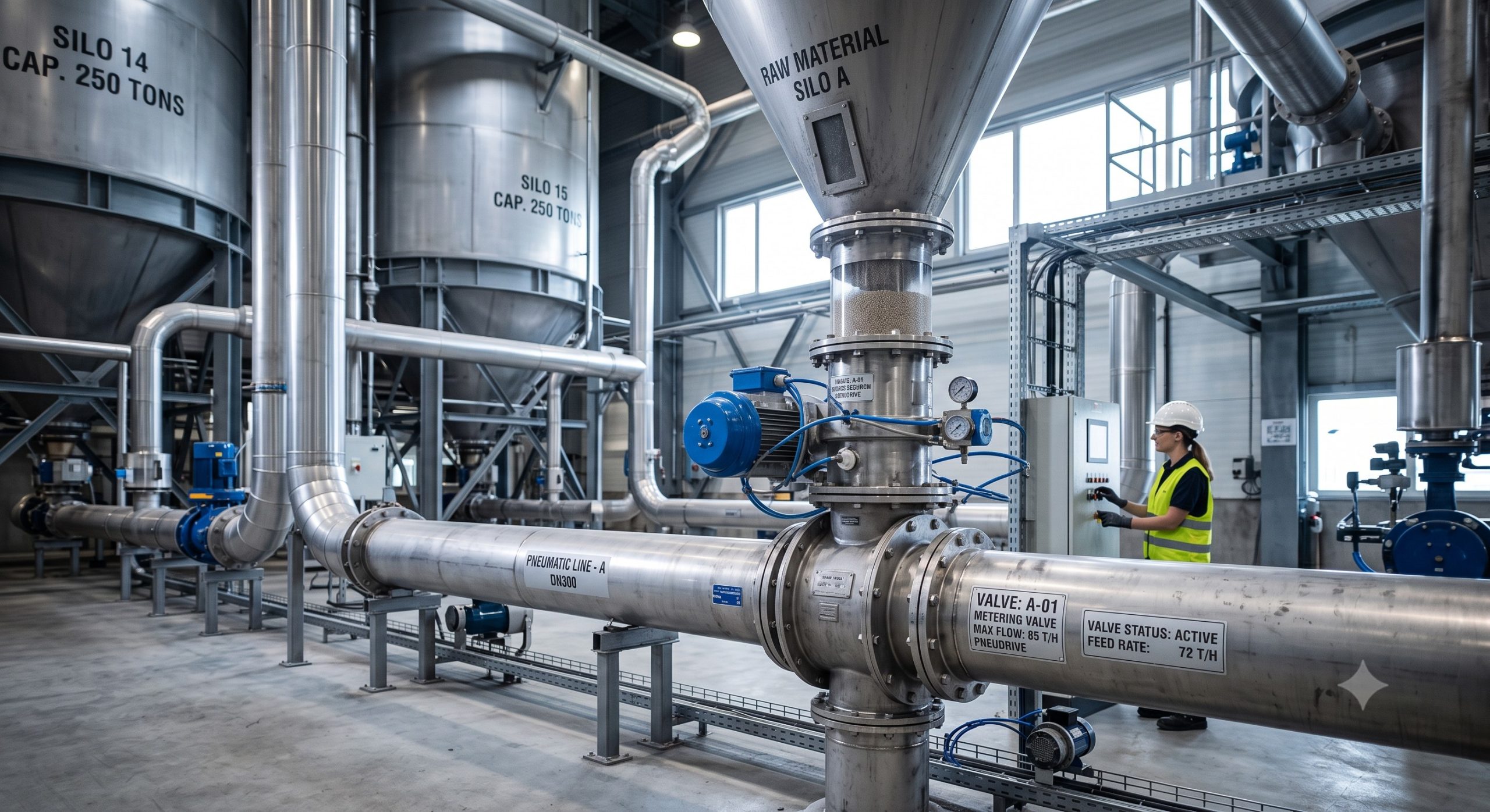 ATEX Zone 20/21 Compliant Valve: Doebritz High-Precision Metering Valve | Certified Explosion Safety scenario 1