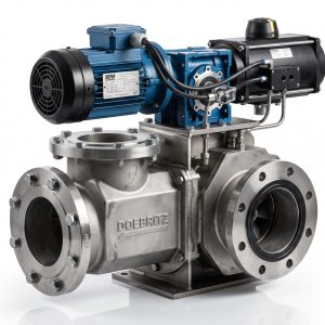 Doebritz Gravity Diverter Valve Powder: ATEX Zone 20/21 Certified Explosion Safety | Quick-Clean Demountable