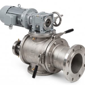 Pneumatic Conveying Feeder: Doebritz DBR-1237 Quick-Release Rotary Valve | Outboard Bearings Configuration
