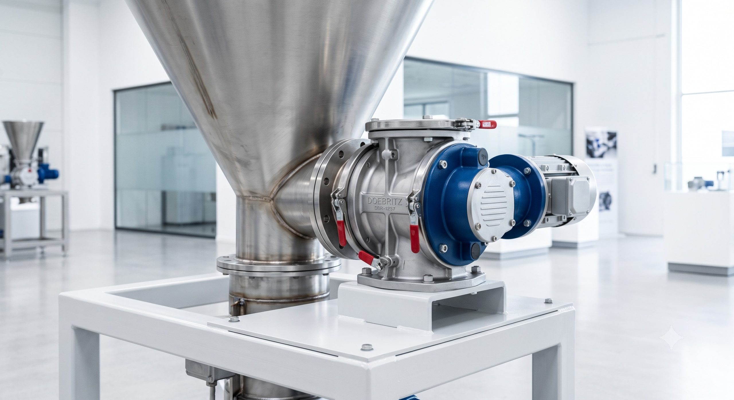 Doebritz DBR-1237 Gravity Quick-Release Rotary Valve - Official Technical Overview & Datasheet details