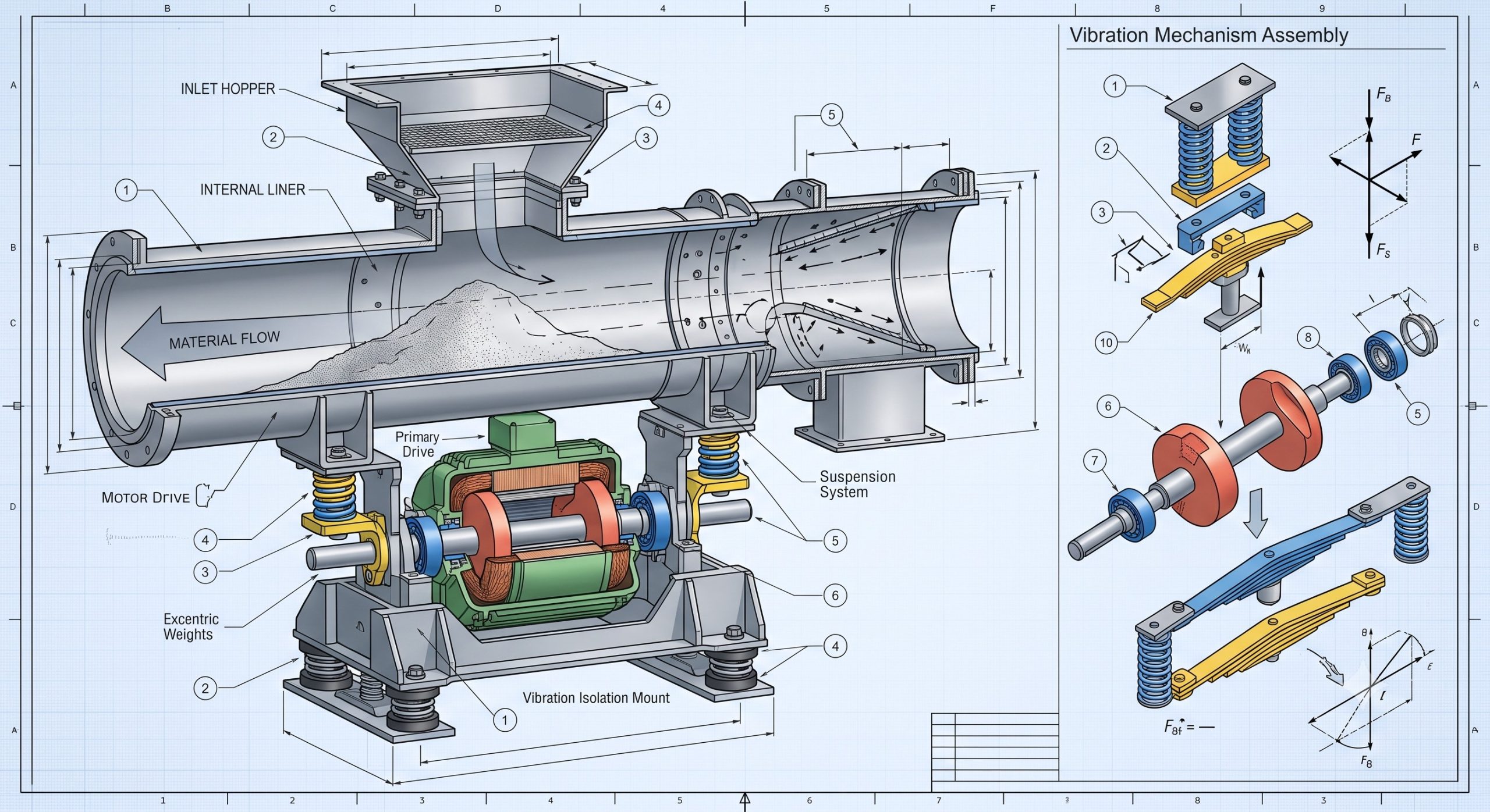 The Ultimate Engineering Guide to Vibrating Tube Feeder Applications: Metallurgy, Clearances, and Sizing details