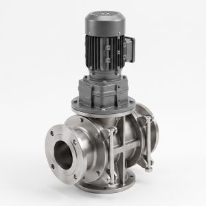 ATEX Zone 20/21 Compliant Valve: Doebritz DBR-1237 Gravity Quick-Release Rotary Valve | Certified Explosion Safety for Bulk Solids