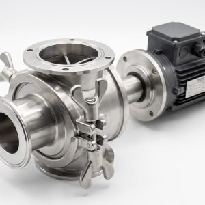 Quick-Clean Demountable Valve: Doebritz Sanitary Quick-Release Rotary Airlock | ATEX & GMP Standard